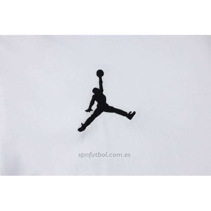 Chandal del Paris Saint-Germain Jordan Manga Corta 2024-2025 Blanco - Pantalon Corto